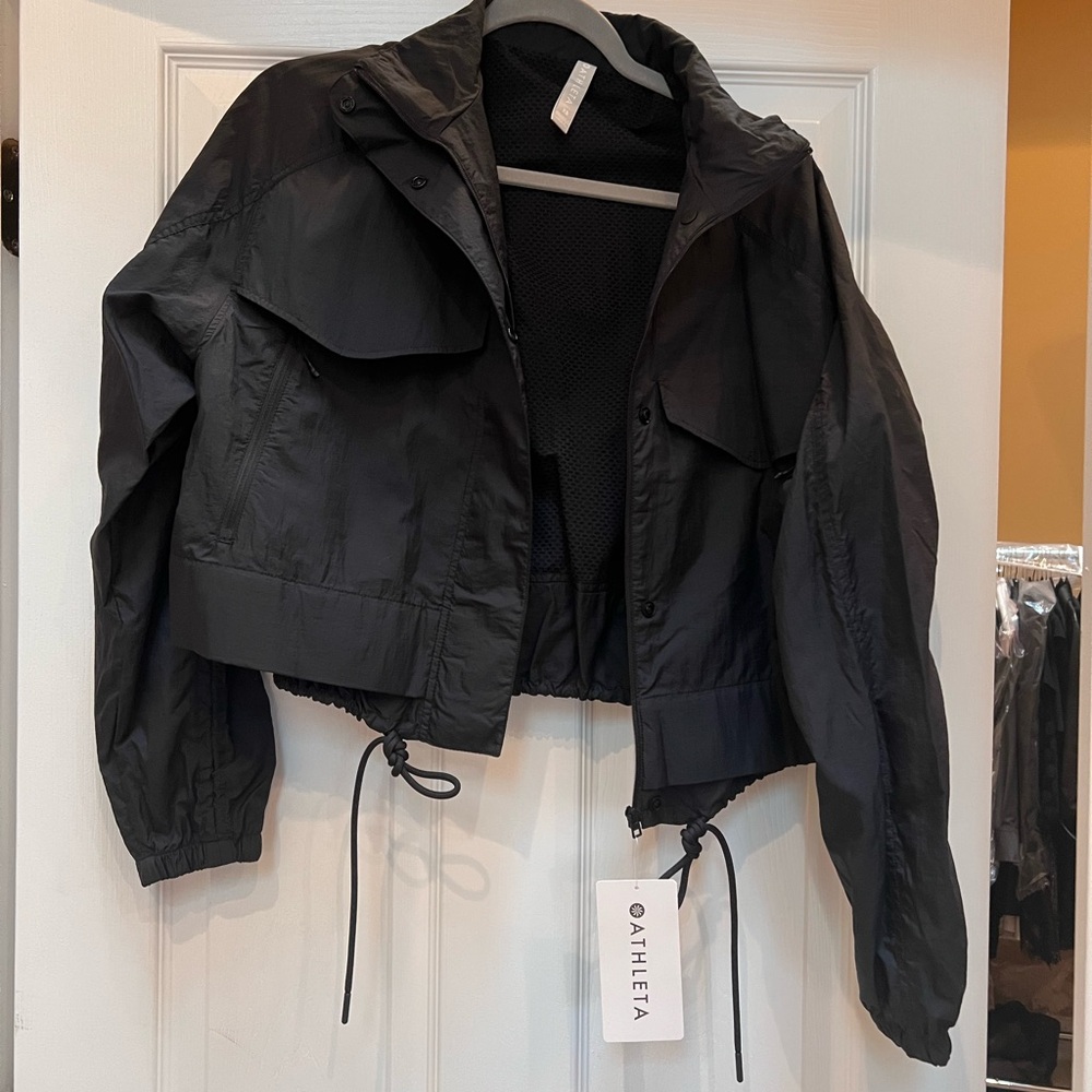 Athleta Women's Utility Jacket in Black